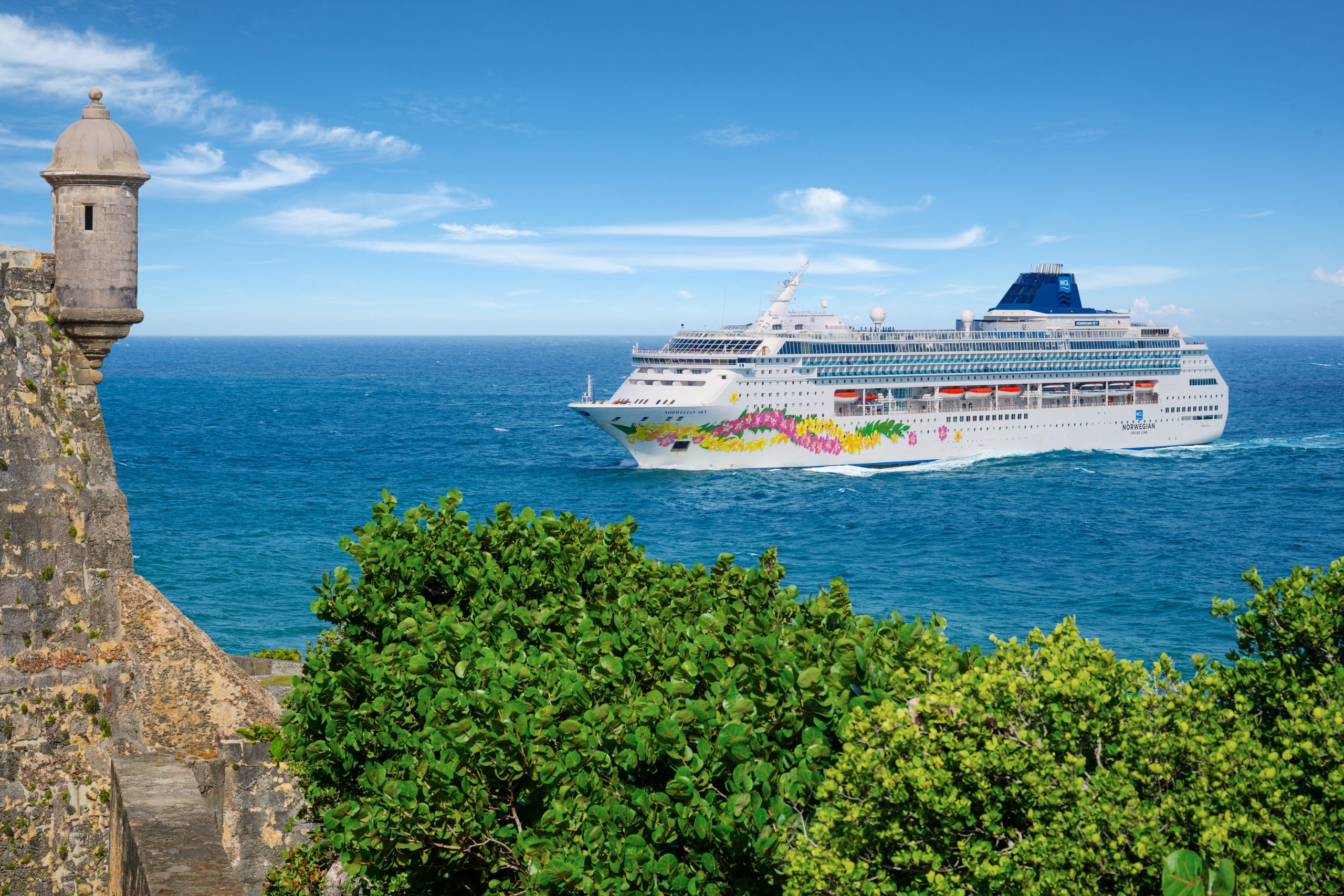 Norwegian Sky in San Juan Puerto Rico